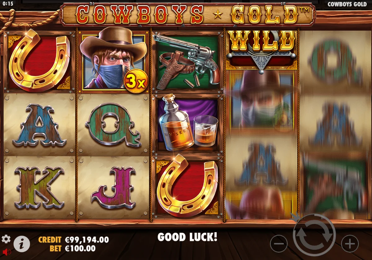 Cowboys Gold игровой автомат